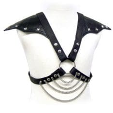 LEATHER BODY - METAL AND SHOULDERS